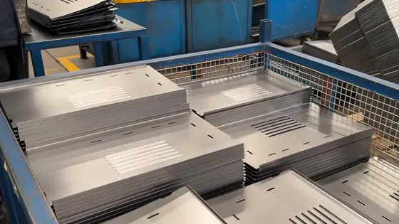 Paneles de carrocería estampados listos para el montaje